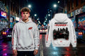 MIDNIGHT RUNNER - Street Racing Hoodie - WHITE